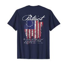 Ladda upp bild till gallerivisning, Patriot 1776 American Flag Founding Fathers Quote T Shirt 109269