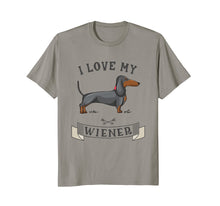 Ladda upp bild till gallerivisning, Funny shirts V-neck Tank top Hoodie sweatshirt usa uk au ca gifts for I LOVE MY WIENER T-Shirt Dachshund Weiner Dog funny gift tee 3140793