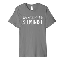 Ladda upp bild till gallerivisning, Funny shirts V-neck Tank top Hoodie sweatshirt usa uk au ca gifts for STEMINIST Shirt Scientist TShirt with Science Symbols 2638045