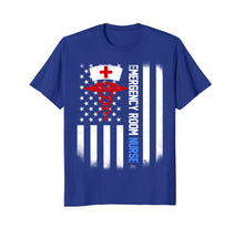 Ladda upp bild till gallerivisning, Funny shirts V-neck Tank top Hoodie sweatshirt usa uk au ca gifts for emergency room Nurse Shirt US Flag 1385522