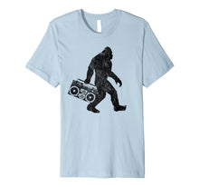 Ladda upp bild till gallerivisning, Retro Bigfoot Boom Box Silhouette T-Shirt - Believe! 324895