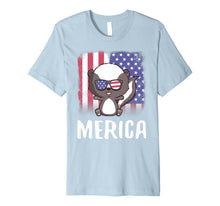 Ladda upp bild till gallerivisning, Merica Skunk USA American Flag 4th of July Gift Patriotic Premium T-Shirt 828531
