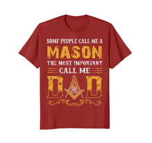 Ladda upp bild till gallerivisning, Funny shirts V-neck Tank top Hoodie sweatshirt usa uk au ca gifts for Call Me Dad Shirts - Mason Shirts - Masonic Shirts 1418333