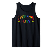 Ladda upp bild till gallerivisning, free mom hugs tshirt rainbow heart LGBT pride month Tank Top 411728