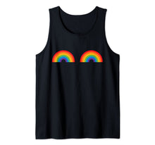 Ladda upp bild till gallerivisning, Gay Pride Rainbow Boobs - Funny LGBTQ Rainbow Boobies Pride Tank Top 105418