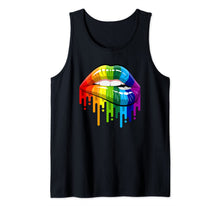Ladda upp bild till gallerivisning, Lgbt Rainbow Lips Pride for Gay Homosexual Lesbian T-Shirt Tank Top 38578
