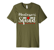 Ladda upp bild till gallerivisning, Montessori Squad Teacher Gift Shirt Back To School 1835146