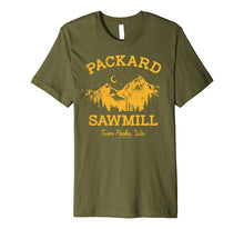 Ladda upp bild till gallerivisning, Funny shirts V-neck Tank top Hoodie sweatshirt usa uk au ca gifts for Twin Peaks Packard Sawmill Retro Vista Logo Premium T-Shirt 2455100