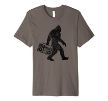 Ladda upp bild till gallerivisning, Retro Bigfoot Boom Box Silhouette T-Shirt - Believe! 324895