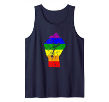 Ladda upp bild till gallerivisning, Resist Fist Rainbow Flag Gay Pride Tank Top 66183