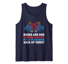 Ladda upp bild till gallerivisning, Put It In Reverse Back Up Terry Fireworks 4th of July Tank Top 356122