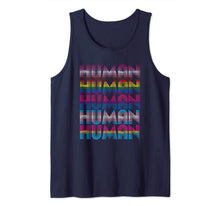 Ladda upp bild till gallerivisning, HUMAN Flag LGBT SHIRT Gay Pride Month Transgender RAINBOW Tank Top 98167
