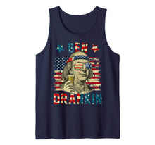 Ladda upp bild till gallerivisning, Vintage Ben Drankin 4th of July Benjamin Franklin Drinking Tank Top 110500