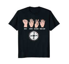 Ladda upp bild till gallerivisning, Funny shirts V-neck Tank top Hoodie sweatshirt usa uk au ca gifts for Rock Paper Scissors Table Saw Carpenter T-Shirt 4130007