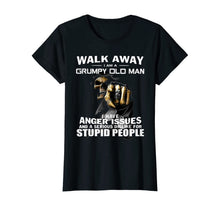 Ladda upp bild till gallerivisning, Walk Away I Am Grumpy Old Man T-Shirt