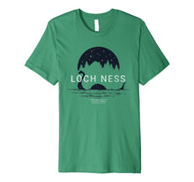 Ladda upp bild till gallerivisning, Funny shirts V-neck Tank top Hoodie sweatshirt usa uk au ca gifts for Loch Ness Monster Swimming By Moonlight Premium T-Shirt 2220560