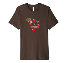 Ladda upp bild till gallerivisning, Funny shirts V-neck Tank top Hoodie sweatshirt usa uk au ca gifts for Mothers or Valentines Day Queen of Hearts with Crown T-Shirt 2425306