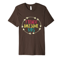 Ladda upp bild till gallerivisning, I Teach Awesome Kids Cute Teacher Gift Shirt Back To School 9195573