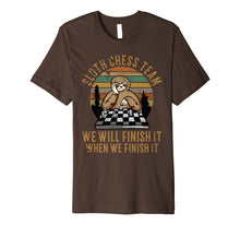 Ladda upp bild till gallerivisning, Funny shirts V-neck Tank top Hoodie sweatshirt usa uk au ca gifts for Distressed Sloth Chess Team Funny Slow Chess Players gift Premium T-Shirt 2618324