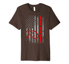 Ladda upp bild till gallerivisning, Patriotic ER Nurse 4th of July USA Flag Independence Day Premium T-Shirt 1536884