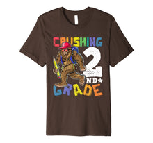 Ladda upp bild till gallerivisning, Crushing 2nd Grade Bigfoot Backpack Back to School Shirt Boy 6975326
