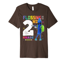 Ladda upp bild till gallerivisning, Funny Back to School 2nd Grade Flossing Crayon Shirt Kids 7443596