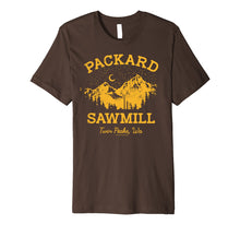 Ladda upp bild till gallerivisning, Funny shirts V-neck Tank top Hoodie sweatshirt usa uk au ca gifts for Twin Peaks Packard Sawmill Retro Vista Logo Premium T-Shirt 2455100