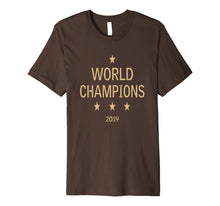 Ladda upp bild till gallerivisning, US women's soccer team win world champions four title 2019 Premium T-Shirt 109120