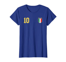 Ladda upp bild till gallerivisning, Funny shirts V-neck Tank top Hoodie sweatshirt usa uk au ca gifts for Retro Italy Soccer Jersey Italia Football T-Shirt Calcio 10 1967331