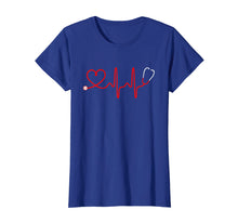 Ladda upp bild till gallerivisning, Funny shirts V-neck Tank top Hoodie sweatshirt usa uk au ca gifts for Stethoscope Heart Tshirt for Nurses, CNAs, Doctors, Medical 2032886