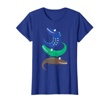 Ladda upp bild till gallerivisning, Cute Crocodile Brothers of 3 Cartoon Graphic Shirt T-Shirt 803662