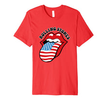 Ladda upp bild till gallerivisning, Mens The Rolling Stones USA Tongue T-Shirt 109821