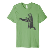 Ladda upp bild till gallerivisning, Funny shirts V-neck Tank top Hoodie sweatshirt usa uk au ca gifts for Funny Shirt Woodchuck groundhog day chainsaw cutting tee 2660953