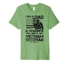 Ladda upp bild till gallerivisning, Mens I Am A Dad A Grandpa And A Vietnam Veteran TShirt Cool Gift 167640