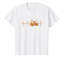Ladda upp bild till gallerivisning, Funny shirts V-neck Tank top Hoodie sweatshirt usa uk au ca gifts for Drums Heartbeat Drumming Tshirt Drummer Gifts For Drummers 1569817