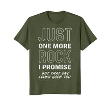 Ladda upp bild till gallerivisning, Funny shirts V-neck Tank top Hoodie sweatshirt usa uk au ca gifts for Rockhounds gear gift Just one more rock funny rockhounding 1893330