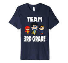 Ladda upp bild till gallerivisning, Team Third Grade SuperHero T-Shirt, Back To School Gift 1677639