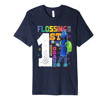 Ladda upp bild till gallerivisning, Funny Back to School 1st Grade Flossing Crayon Shirt Kids 5055130
