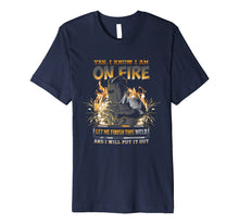 Ladda upp bild till gallerivisning, Funny shirts V-neck Tank top Hoodie sweatshirt usa uk au ca gifts for Welder T-Shirt Funny I Am On Fire 2076845