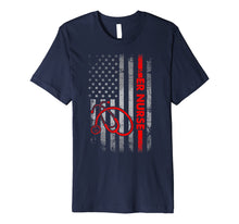 Ladda upp bild till gallerivisning, Patriotic ER Nurse 4th of July USA Flag Independence Day Premium T-Shirt 1536884