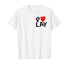 Ladda upp bild till gallerivisning, Heart Pocket T-Shirt Men Women Kids 298226