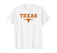 Ladda upp bild till gallerivisning, Lone Star State Pride Texas Long Horn T-Shirt 155782