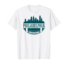 Ladda upp bild till gallerivisning, Philadelphia Football Vintage Philly Skyline Eagle Gift T-Shirt 209063