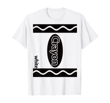 Ladda upp bild till gallerivisning, White Crayon Box Halloween Costume Couple Group T-Shirt 82056