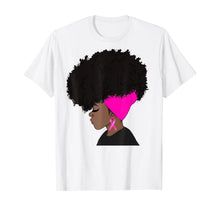 Ladda upp bild till gallerivisning, African American Breast Cancer Awareness t-shirt Black Women T-Shirt 379259