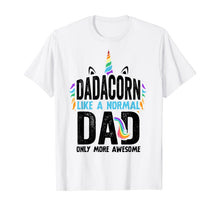 Ladda upp bild till gallerivisning, Funny shirts V-neck Tank top Hoodie sweatshirt usa uk au ca gifts for Dadacorn Like A Normal Dad Only More Awesome Unicorn Gift T-Shirt 797391