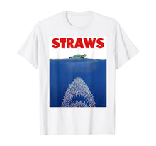 Ladda upp bild till gallerivisning, Save The Sea Turtles Conservation Gift Shirt Anti Straws Tee 67701
