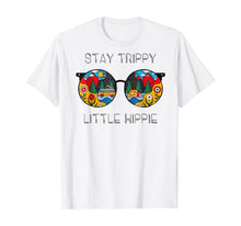 Ladda upp bild till gallerivisning, Stay Trippy Little Hippie Glasses Hippie Camping Tshirt 218480