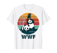 Ladda upp bild till gallerivisning, Panda bears wwf's vintage funny men women gift T-Shirt