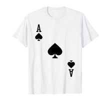Ladda upp bild till gallerivisning, Funny shirts V-neck Tank top Hoodie sweatshirt usa uk au ca gifts for Ace of Spades Costume T-Shirt Halloween Deck of Cards 1367498